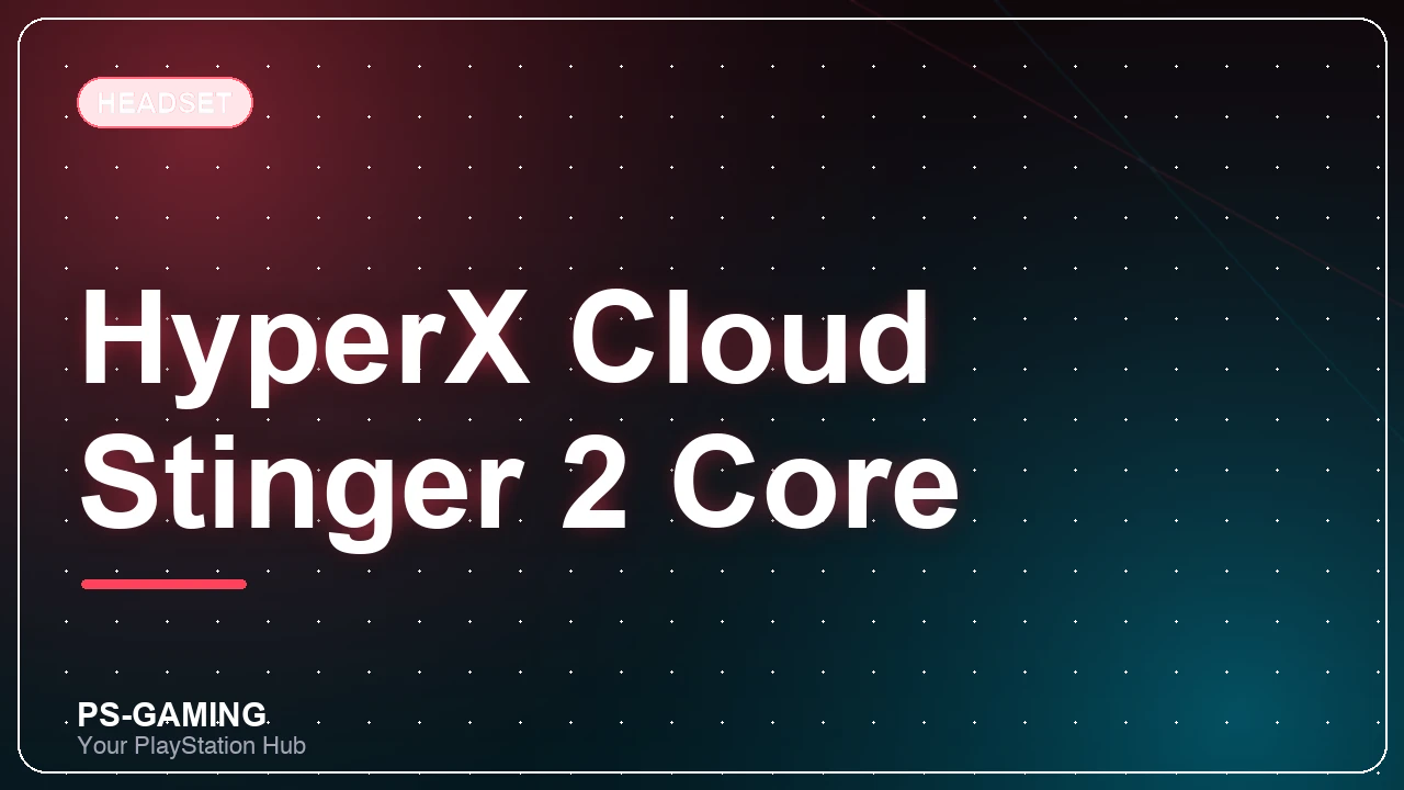 HyperX Cloud Stinger 2 Core wired headset