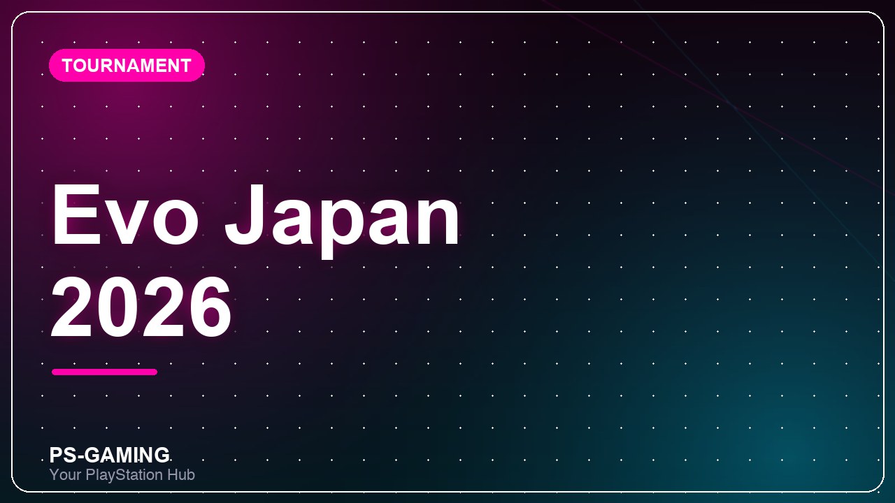 Evo Japan 2026 — May 1–3